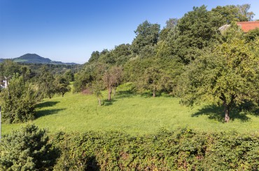 Blick vom Balkon